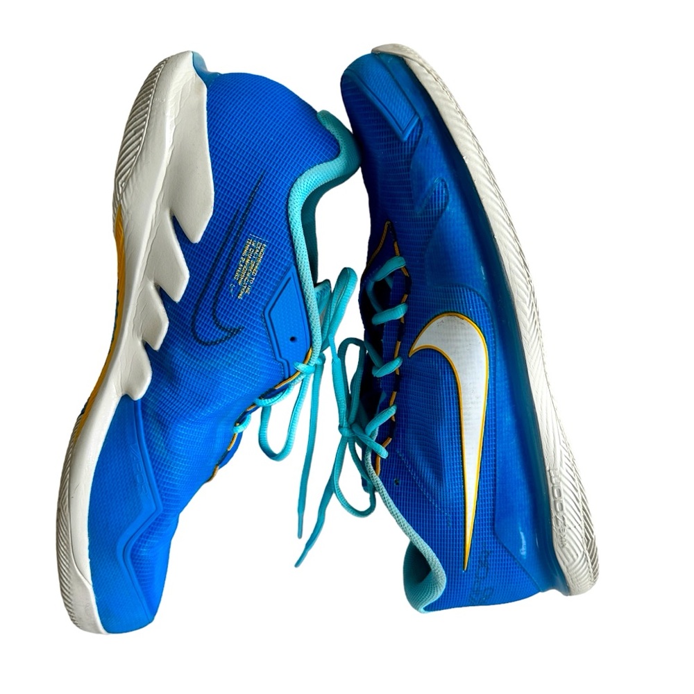 Nike Blue and White Shoes